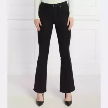 Расклешенные джинсы Guess, черный