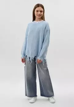 Расклешенные джинсы Gulliver, светло-голубой