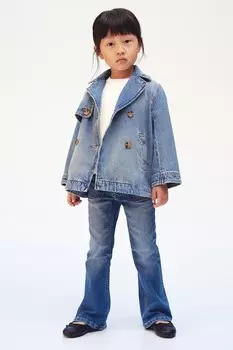 Расклешенные джинсы H&M, синий