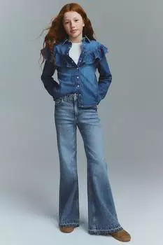 Расклешенные джинсы H&M, синий