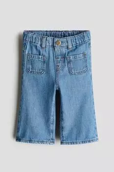 Расклешенные джинсы H&M, синий