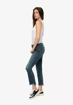 Расклешенные джинсы HALLE KICK True Religion, синий деним