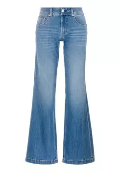 Расклешенные джинсы Herrlicher, синий деним