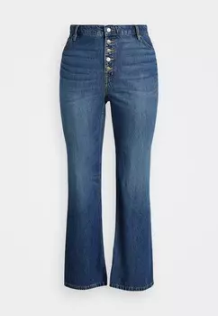 Расклешенные джинсы HIGH FLARE JEAN Ralph Lauren, синий