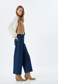 Расклешенные джинсы HIGH RISE Koton, синий