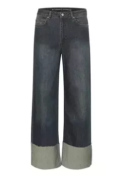 Расклешенные джинсы HIGH WIDE My Essential Wardrobe, синий деним