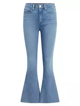 Расклешенные джинсы Holly с высокой посадкой Hudson Jeans, цвет snow angel