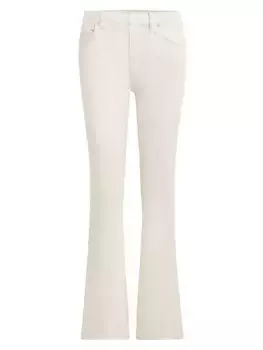 Расклешенные джинсы Holly с высокой посадкой Hudson Jeans, цвет egret