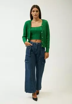 Расклешенные джинсы INFLUENCER, синий