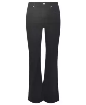 Расклешенные джинсы из денима с высокой талией Citizens Of Humanity, черный