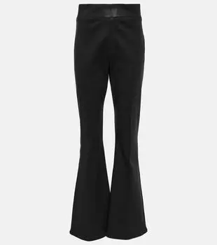 Расклешенные джинсы jetset с высокой посадкой Frame, черный