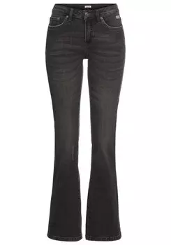 Расклешенные джинсы KangaROOS, черный деним