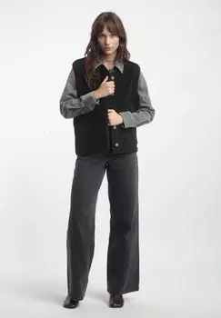 Расклешенные джинсы LABDIP, серый деним