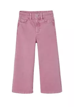 Расклешенные джинсы LARGE Vertbaudet, розовый