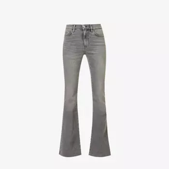 Расклешенные джинсы Le High Flare с высокой посадкой из смесового денима Frame, цвет fleetwood