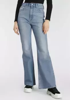 Расклешенные джинсы Levi's "70S HIGH FLARE", синий