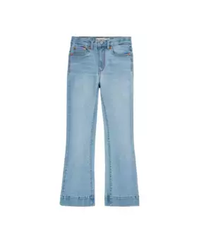 Расклешенные джинсы Levi's 726 для девочек с высокой талией, синий