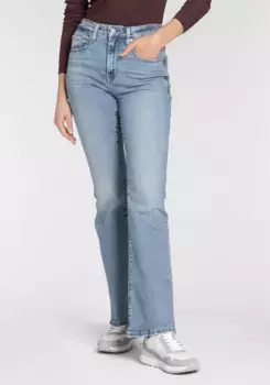 Расклешенные джинсы Levi's "726 HR FLARE", синий