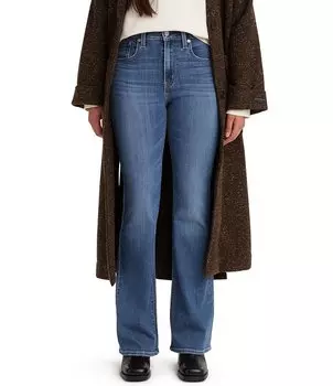 Расклешенные джинсы Levi's 726 с высокой посадкой, синий