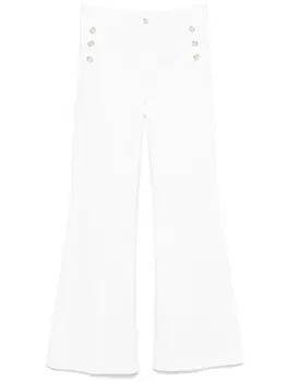 Расклешенные джинсы LIU JO, белый
