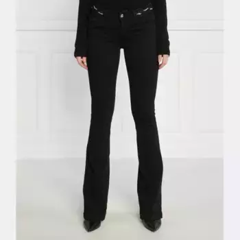 Расклешенные джинсы Liu Jo, черный