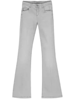Расклешенные джинсы LIU JO, серый