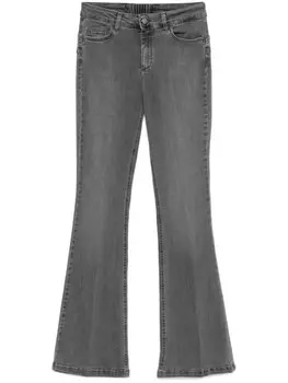 Расклешенные джинсы LIU JO, серый