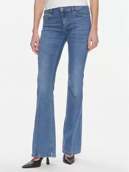 Расклешенные джинсы Liu Jo, синий