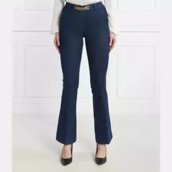 Расклешенные джинсы Liu Jo, синий