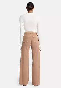 Расклешенные джинсы LOTTA 7 for all mankind, бежевый