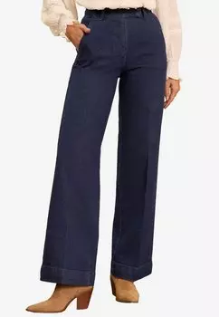 Расклешенные джинсы Love & Roses, синий