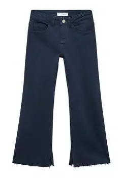 Расклешенные джинсы Mango, dunkles Marineblau
