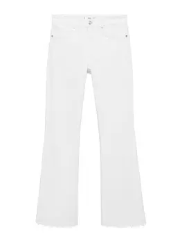 Расклешенные джинсы MANGO Fiona, цвет White denim