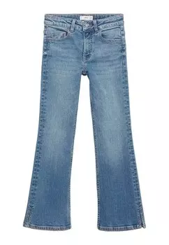 Расклешенные джинсы Mango Kids, синий