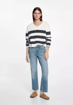 Расклешенные джинсы Mango Kids, синий