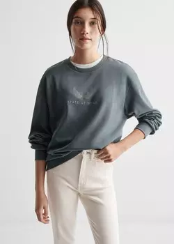 Расклешенные джинсы MANGO, кремовый/экрю