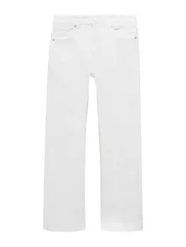 Расклешенные джинсы MANGO SIENNA, белый