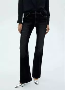 Расклешенные джинсы Mango, синий