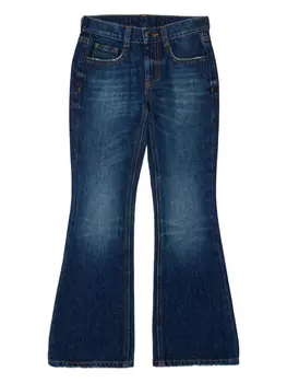 Расклешенные джинсы Marni Kids, синий