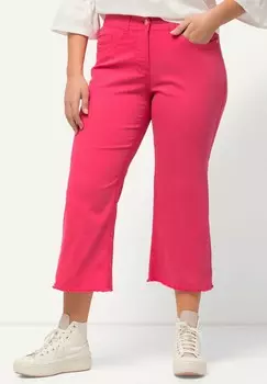 Расклешенные джинсы MARY CROP Ulla Popken, розовый