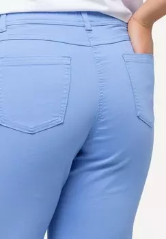 Расклешенные джинсы MARY CROP Ulla Popken, светло-голубой