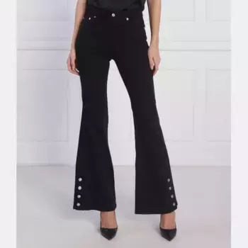 Расклешенные джинсы Michael Kors, черный