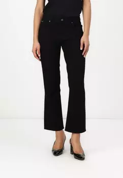 Расклешенные джинсы MID RISE Guess Jeans, черный