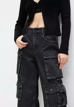 Расклешенные джинсы Miss Sixty, серый