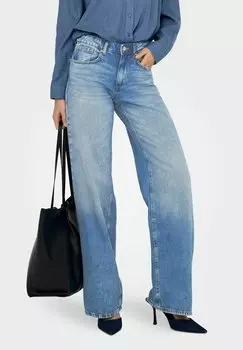 Расклешенные джинсы MIT WEITEM BEIN ONLHOPE ONLY, цвет Light Medium Blue Denim