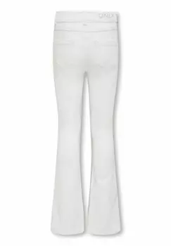 Расклешенные джинсы MITTLERE TAILLE Kids ONLY, белый