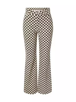 Расклешенные джинсы Monki, капучино