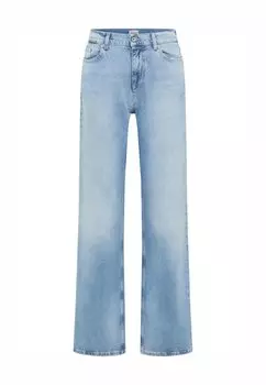 Расклешенные джинсы Mustang, светло-голубой