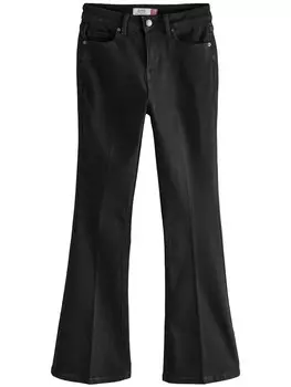 Расклешенные джинсы Next, черный деним