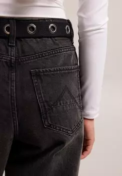 Расклешенные джинсы OLIVIA America Today, цвет Mottled Black